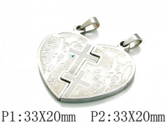 HY 316L Stainless Steel Lover Pendant-HY08P0244LL