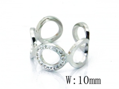 HY 316L Stainless Steel Hollow Rings-HY19R0060PQ