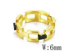HY 316L Stainless Steel Hollow Rings-HY19R0206HAA