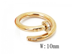 HY 316L Stainless Steel Small CZ Rings-HY14R0559OW