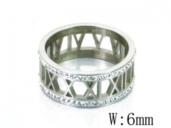 HY 316L Stainless Steel Hollow Rings-HY19R0218OT