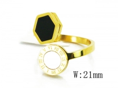 HY Stainless Steel 316L Small CZ Rings-HY19R0095PQ