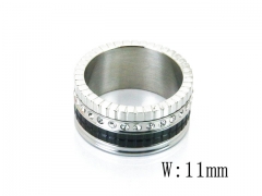 HY Wholesale 316L Stainless Steel Rings-HY19R0252HJW