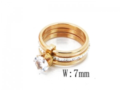 HY Stainless Steel 316L Lady Special Rings-HY19R0279HHS