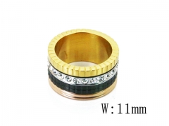HY Wholesale 316L Stainless Steel Rings-HY19R0253HKF