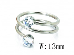 HY 316L Stainless Steel Hollow Rings-HY19R0073NV