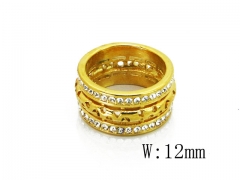 HY 316L Stainless Steel Small CZ Rings-HY15R1412HKL