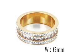 HY Wholesale 316L Stainless Steel Rings-HY19R0189HIW