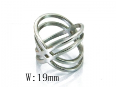 HY 316L Stainless Steel Hollow Rings-HY19R0029PQ