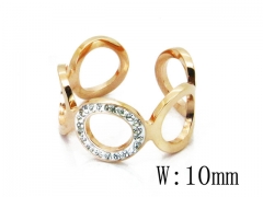 HY 316L Stainless Steel Hollow Rings-HY19R0062HZZ