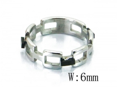 HY 316L Stainless Steel Hollow Rings-HY19R0205PQ