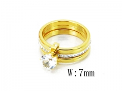 HY Stainless Steel 316L Lady Special Rings-HY19R0278HHF