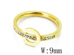 HY Stainless Steel 316L Small CZ Rings-HY19R0144PE