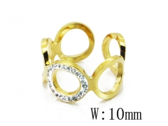 HY 316L Stainless Steel Hollow Rings-HY19R0061HAA