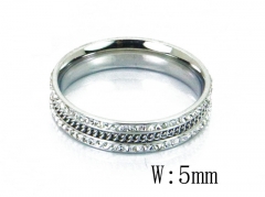 HY Wholesale 316L Stainless Steel Rings-HY19R0182OR