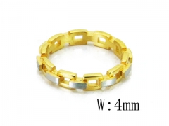 HY 316L Stainless Steel Hollow Rings-HY19R0226HDD