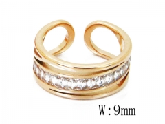 HY 316L Stainless Steel Hollow Rings-HY14R0565HZL