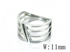 HY 316L Stainless Steel Hollow Rings-HY19R0057PX