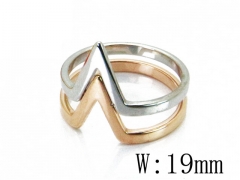 HY 316L Stainless Steel Hollow Rings-HY19R0043HHB