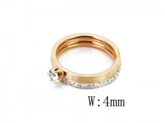 HY Stainless Steel 316L Lady Special Rings-HY19R0287PR