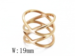 HY 316L Stainless Steel Hollow Rings-HY19R0034HGG