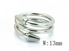 HY Stainless Steel 316L Small CZ Rings-HY19R0101PQ