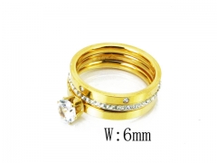 HY Stainless Steel 316L Lady Special Rings-HY19R0282HHZ