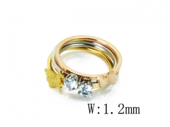 HY Stainless Steel 316L Lady Special Rings-HY19R0313HHF