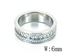 HY Wholesale 316L Stainless Steel Rings-HY19R0187HHE