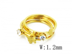 HY Stainless Steel 316L Lady Special Rings-HY19R0311HIS