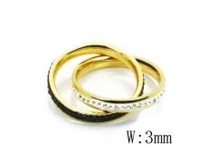 HY Stainless Steel 316L Lady Special Rings-HY19R0307HIX