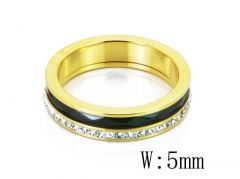 HY Wholesale 316L Stainless Steel Rings-HY19R0213HGG