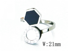 HY Stainless Steel 316L Small CZ Rings-HY19R0094OU