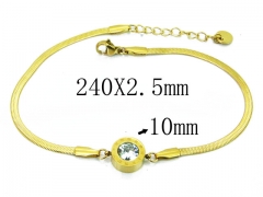 HY Stainless Steel 316L Bracelets (Charm)-HY24B0034HHX