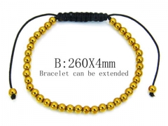 HY Stainless Steel 316L Bracelets (Rope Weaving)-HY35B0546MZ