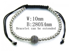 HY Stainless Steel 316L Bracelets (Rope Weaving)-HY35B0529HJZ