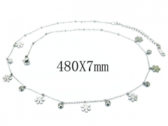HY Wholesale 316L Stainless Steel Necklace-HY54N0439PX