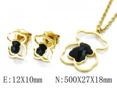 HY 316L Stainless Steel jewelry Bears Set-HY90S0655HPD