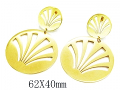 HY Wholesale 316L Stainless Steel Earrings-HY26E0036OLD