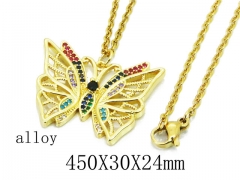 HY Wholesale 316L Stainless Steel Necklace-HY35N0354HLB