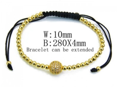 HY Stainless Steel 316L Bracelets (Rope Weaving)-HY35B0528HJZ