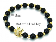 HY Wholesale Stainless Steel 316L Bracelets (Rosary)-HY35B0851OS