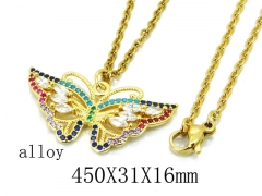 HY Wholesale 316L Stainless Steel Necklace-HY35N0356HLW