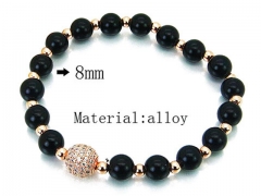 HY Wholesale Stainless Steel 316L Bracelets (Rosary)-HY35B0845OB