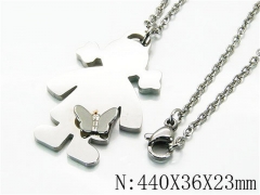 HY Wholesale 316L Stainless Steel Necklace-HY90N0021PD