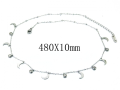 HY Wholesale 316L Stainless Steel Necklace-HY54N0437PS