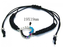 HY Stainless Steel 316L Bracelets (Rope Weaving)-HY90B0212HJQ