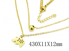 HY Wholesale 316L Stainless Steel Necklace-HY91N0105NG