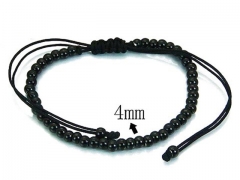 HY Stainless Steel 316L Bracelets (Rope Weaving)-HY76B1417LL