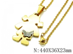 HY Wholesale 316L Stainless Steel Necklace-HY90N0023HHS